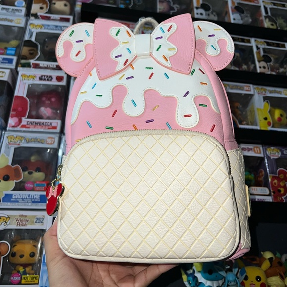 Minnie Mouse pink sundae Loungefly